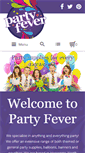 Mobile Screenshot of partyfeverltd.co.uk